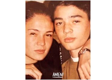 Así se despidió Yolanda Andrade de su medio hermano