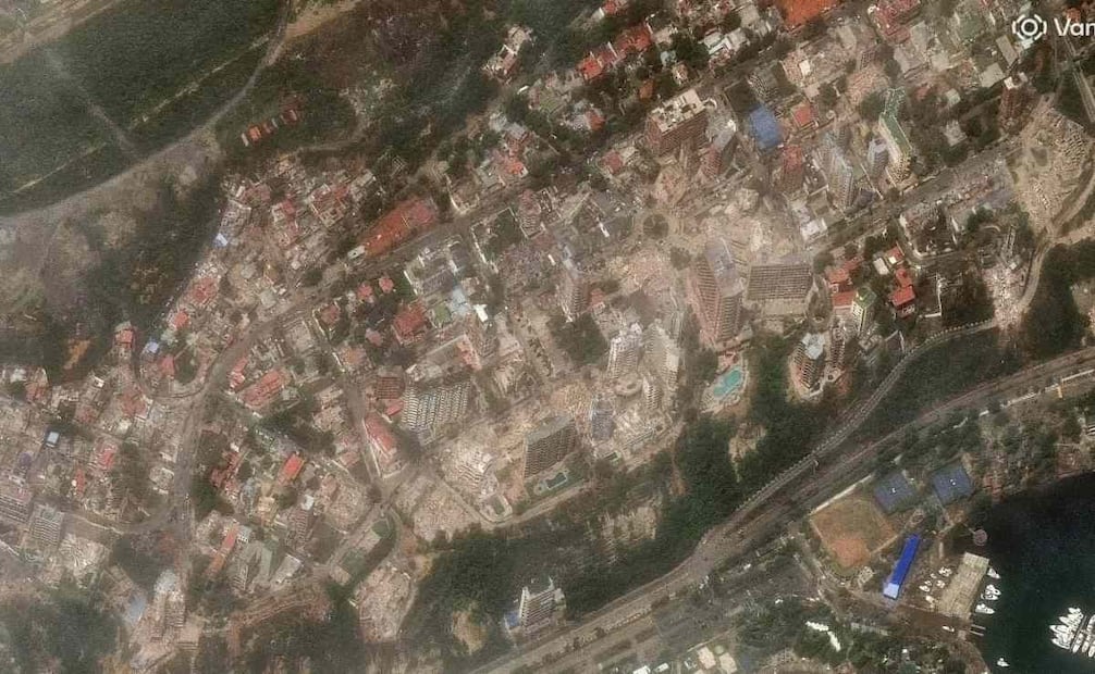 Imágenes satelitales de Venezuela después de los terremotos. (25/06/26) Foto: AP