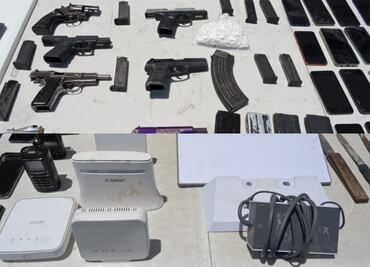 Descubren 17 armas en nueva revisión en Penal de Culiacán; suman cientos de objetos asegurados desde enfrentamiento armado entre internos