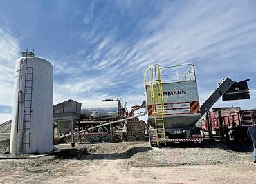 Asfaltadora pasa a ser un bien inservible