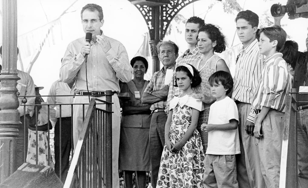 Familia de Ernesto Zedillo en 1994. Foto: Archivo EL UNIVERSAL