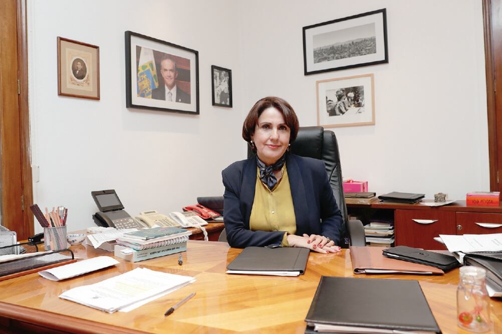 La secretaria de gobierno Patricia Mercado sostuvo que podría ser el último informe y que por ello cabe la posibilidad de que haya discusión de posiciones. (ARCHIVO EL UNIVERSAL)