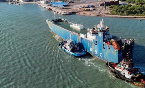 Refuerzan dragado en Puerto del Norte de Tamaulipas ante nueva exportación a Brasil