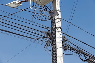 Retiran 229 mil metros de cable por desuso en CDMX