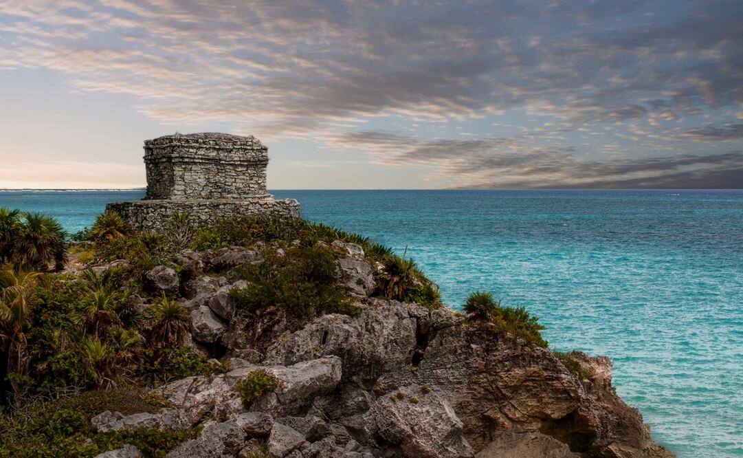 Playas y ruinas de Tulum. Foto: Pixabay