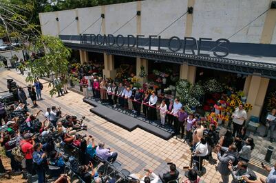 ¡Ve a visitarlo! Rehabilitan mercado de flores de Chapultepec