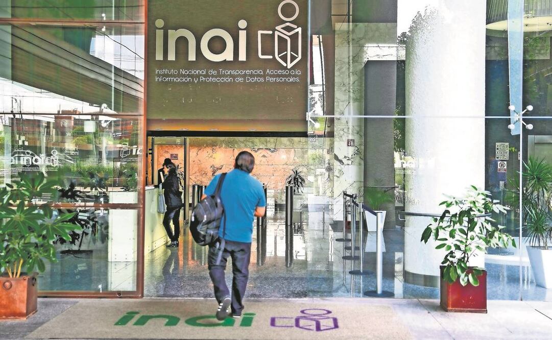 El Inai tutela el derecho de acceso a la información, transparencia y protección de datos personales. Foto: Archivo/ EL UNVERSAL