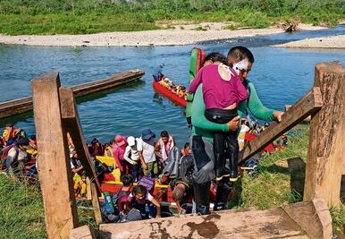 Migrantes libran a cárteles y “maras” en su ruta hacia EU