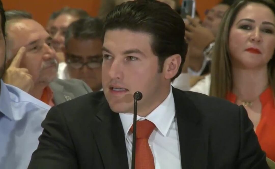 Samuel García gobernador de Nuevo León en Consejo de Movimiento Ciudadano. Foto: Especial