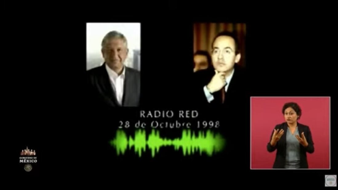 AMLO llama “peleles” y “títeres” a expresidentes Zedillo y Calderón tras criticar a su gobierno