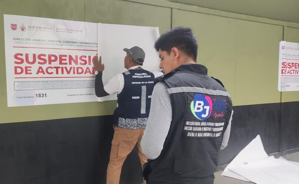 INVEA y alcaldía Benito Juárez suspenden construcción en Martín Mendalde, colonia Del Valle; inmueble no fue clausurado.
Foto: Especial.