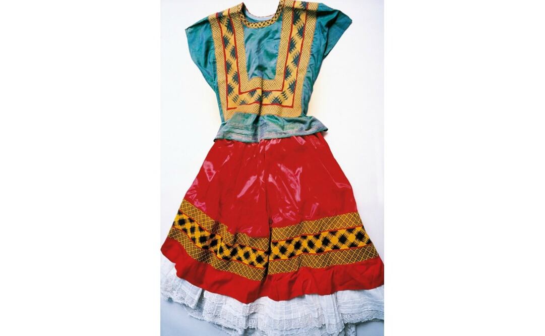 Este vestido fue parte del descubrimiento de su guardarropa.