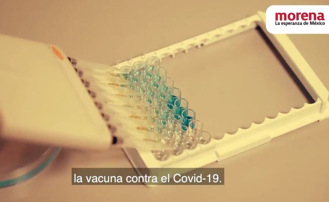 INE declara improcedente retirar spot de Morena sobre vacuna de Covid-19