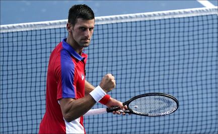Novak Djokovic debuta con triunfo en Tokio 2020