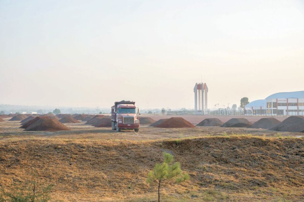 Avance s. Hasta el momento el gobierno federal realiza el diseño de la arquitectura del espacio aéreo para la obra. Foto: ARCHIVO EL UNIVERSAL