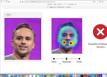 Adobe lanza herramienta para saber si una cara ha sido retocada