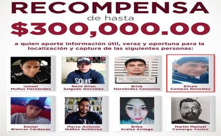 Ofrecen recompensa de 300 mil pesos para localizar a presuntos feminicidas del Edomex 