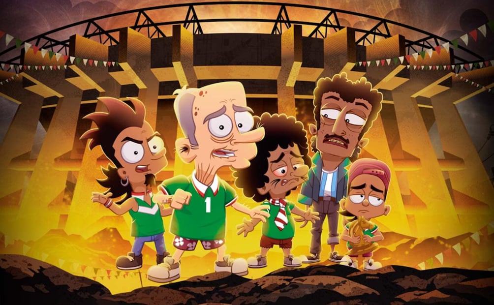 Película animada que retoma a los personajes creados hace 22 años, pero ahora en contexto futbolero.