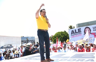 Silvano Aureoles llama a impedir que la 4T gane en Edomex