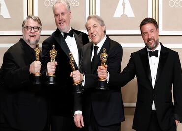 Guillermo del Toro reacciona a su triunfo en los Premios Oscar: "Gracias a La Academia por honrar a "Pinocho"