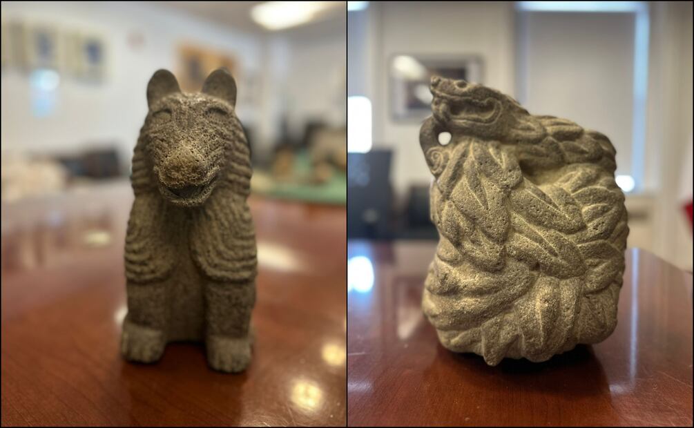 En total México recuperó 26 piezas arqueológicas (25/09/2025). Foto: Especial