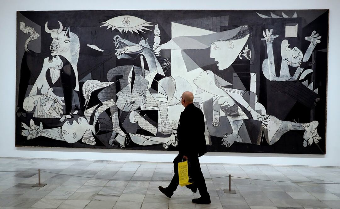 "Guernica", en el Museo Reina Sofía, en Madrid. Foto: EFE/ Chema Moya, archivo