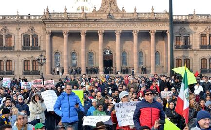 Vuelven a protestar contra el gasolinazo en Monterrey