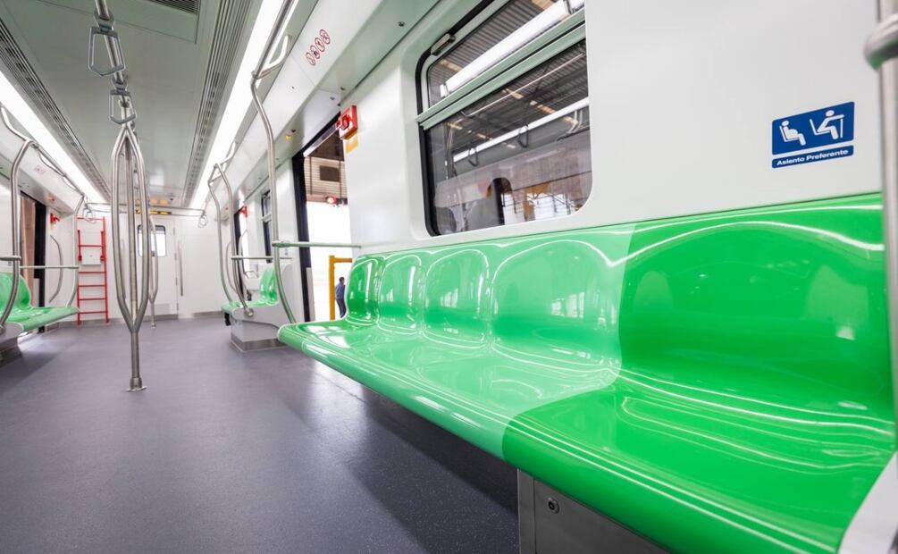 Incorpora Samuel García tres nuevos trenes al Metro de Monterrey; refuerzan Línea 1 rumbo al Mundial 2026. Foto: Especial