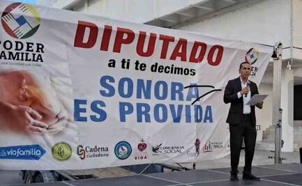 Grupos Provida se manifiestan en Congreso de Sonora para ratificar su postura contra el aborto
