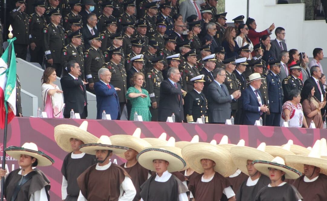 AMLO conmemora la Batalla de Puebla. Foto: Omar Contreras / EL UNIVERSAL