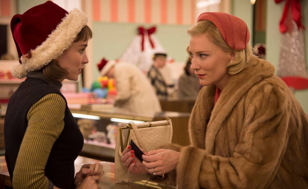 "Carol" es una adaptación del libro de Patricia Highsmith protagonizada por Cate Blanchett y Rooney Mara. (FOTO: AP)