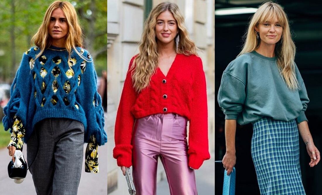 Tejido, de lana o de punto, el que prefieras pero llévalo Foto: Instagram