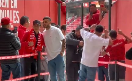 El increíble recibimiento a Alexis Vega en su regreso al Nemesio Diez del Toluca