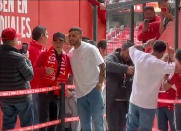 El increíble recibimiento a Alexis Vega en su regreso al Nemesio Diez del Toluca