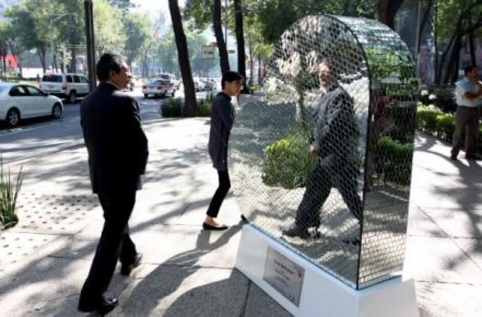 Corazones gigantes toman Paseo de la Reforma