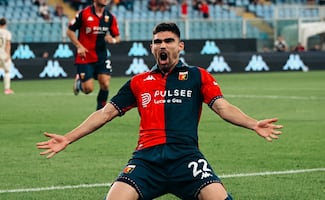 Johan Vásquez vuelve a meter gol en la clasificación del Genoa a octavos de final de Copa Italia