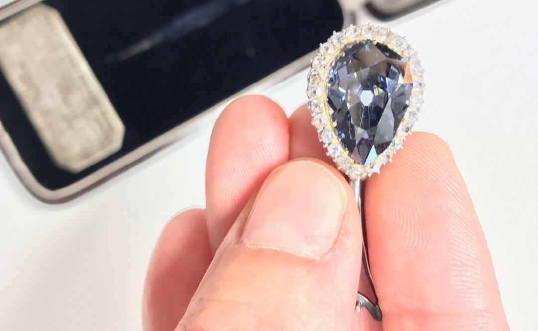 Diamante azul de Isabel de Farnesio. Foto: Tomada de la página de sotheby's.com