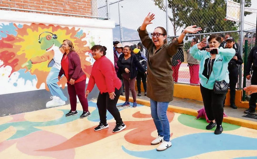 La edil destacó que en el parque se ofrecen actividades gratuitas. Foto: Especial
