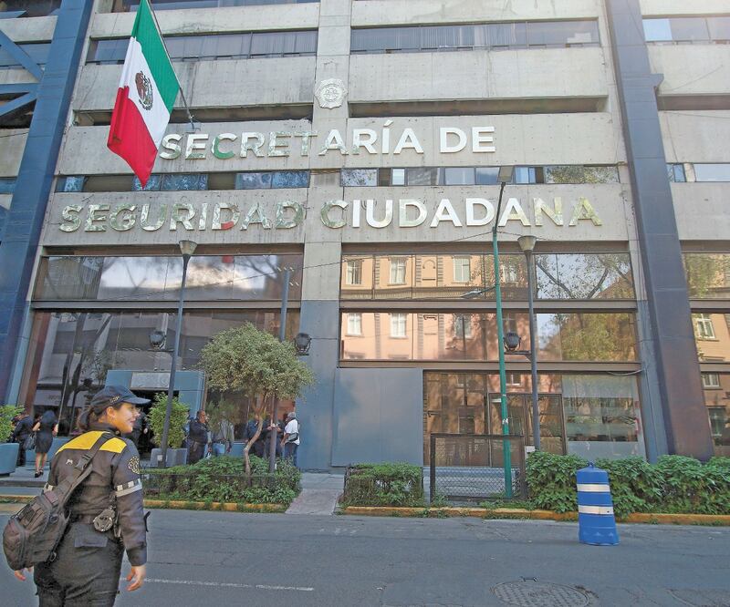 Del total de las carpetas abiertas por presuntos delitos sexuales, 76.72% son de elementos de la Secretaría de Seguridad Ciudadana. ARCHIVO EL UNIVERSAL