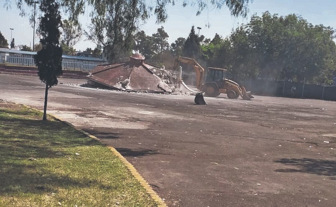 Con la construcción de una Utopía se estaría afectando la vocación ambiental del espacio que ocupa el Parque Japón, dijeron vecinos. Tomada de X