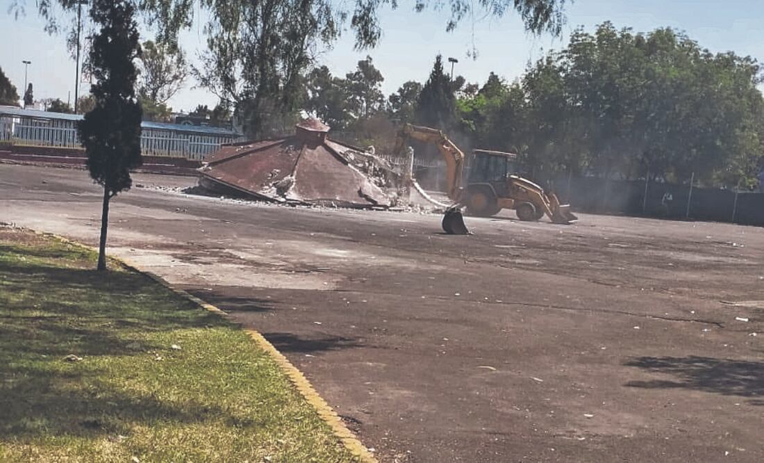 Con la construcción de una Utopía se estaría afectando la vocación ambiental del espacio que ocupa el Parque Japón, dijeron vecinos. Tomada de X