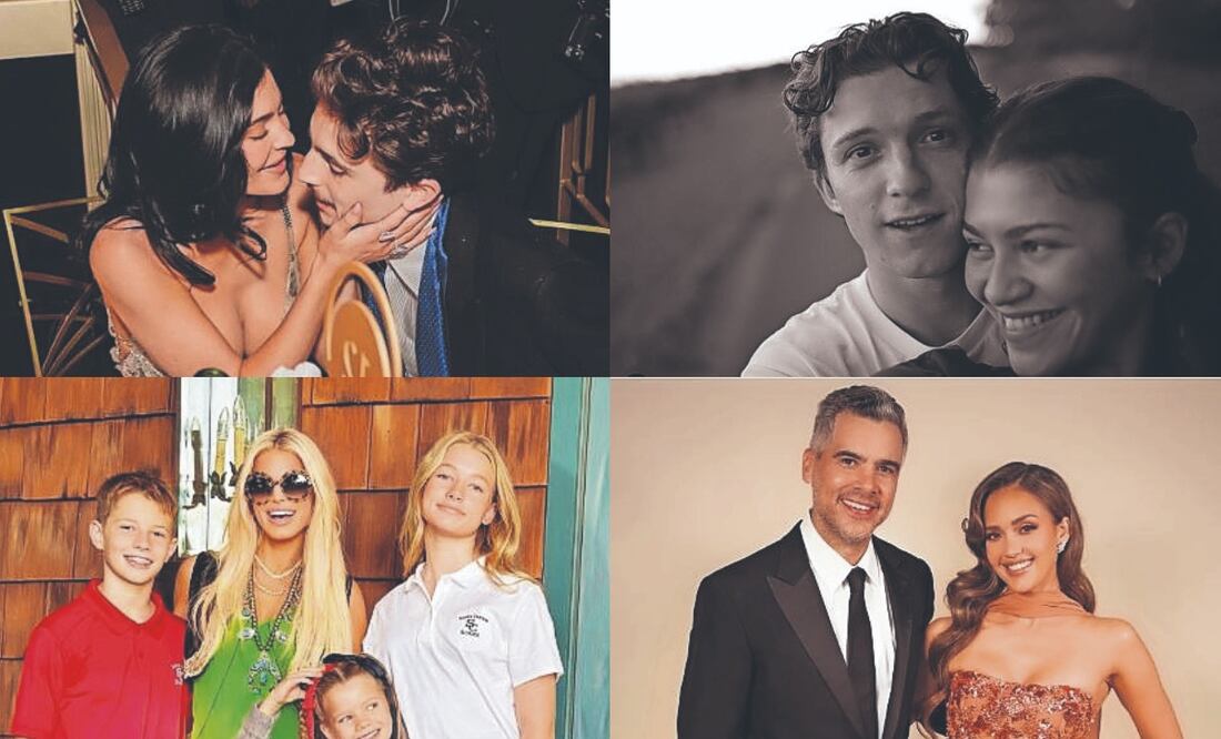 Rompimientos y compromisos de las celebridades en 2025. Fotos de Instagram