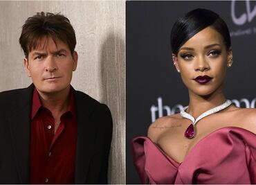 Charlie Sheen llama "perra" a Rihanna