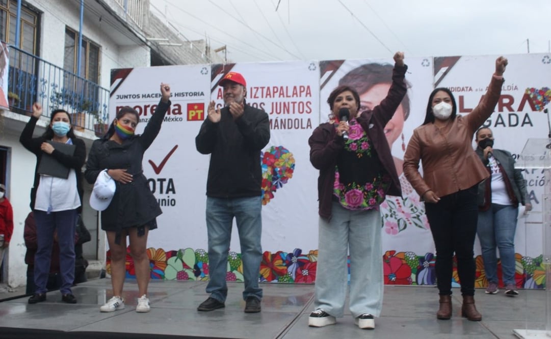 Brugada Molina se reunió con vecinos de diferentes colonias donde escuchó las peticiones y propuestas de sus habitantes y planteó los programas que aplicará en caso de ganar la elección. Foto: Especial