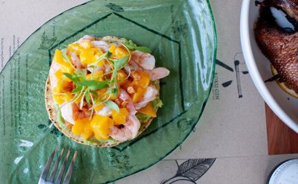 Tostadas de camarón y otras recetas para Cuaresma