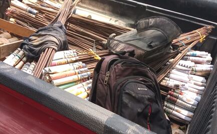 Aseguran explosivos a normalistas en Chiapas