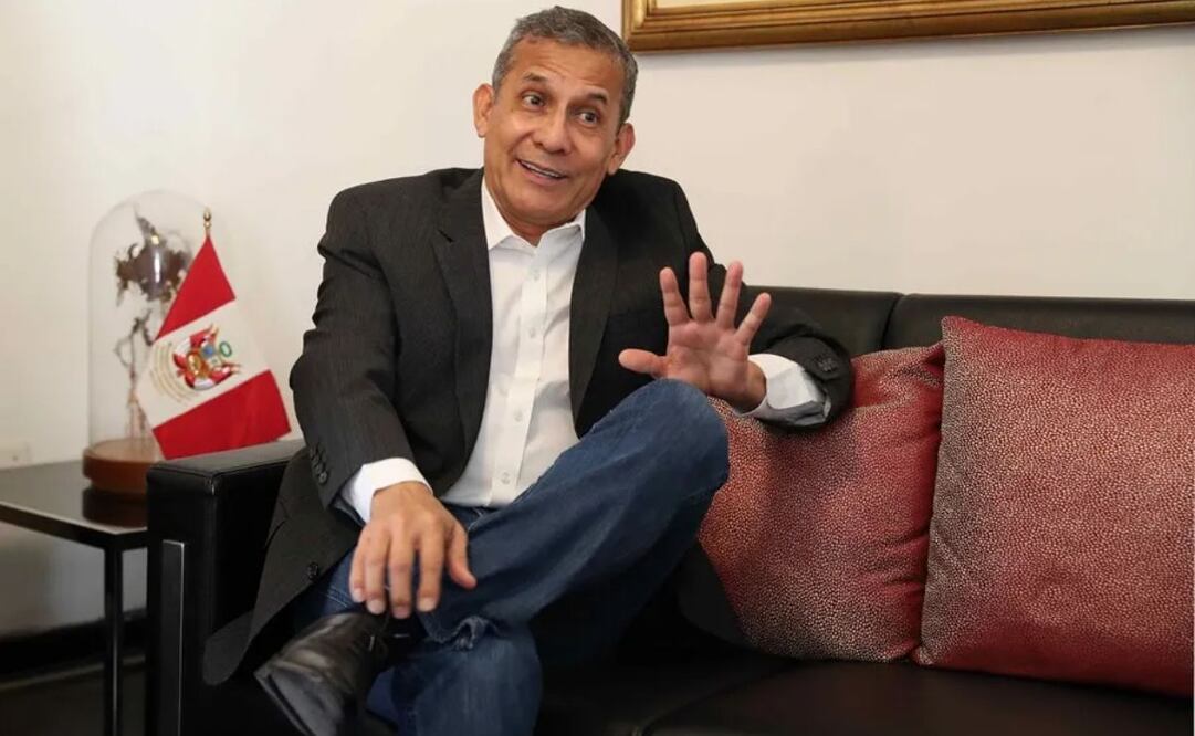 El expresidente de Perú, Ollanta Humala (2011 - 2016) durante una entrevista con EFE en Lima (Perú). Foto: EFE / Archivo