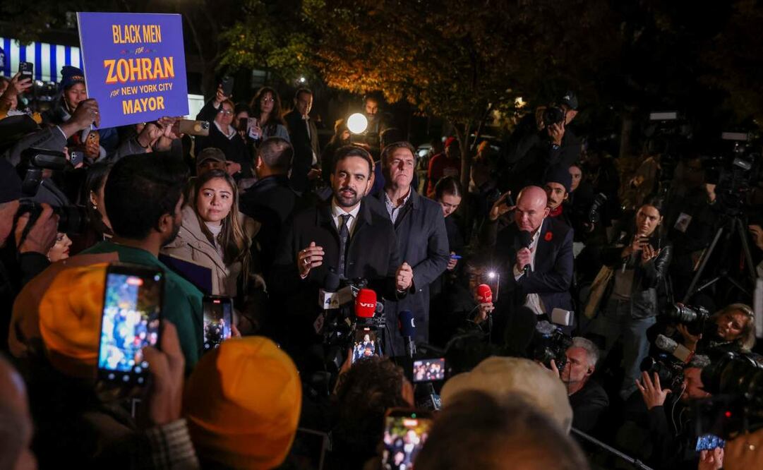 El candidato demócrata a la alcaldía de Nueva York, Zohran Mamdani. Foto: EFE