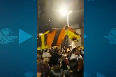 Pese a la victoria, sueltan y pasean al tigre de AMLO