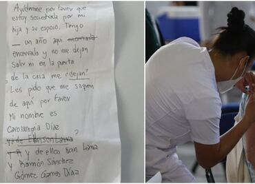 Abuelita se retracta tras denunciar violencia familiar en vacunación contra Covid-19